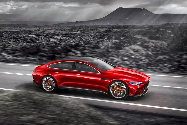 Mercedes AMG GT Concept — конкурент Porsche Panamera