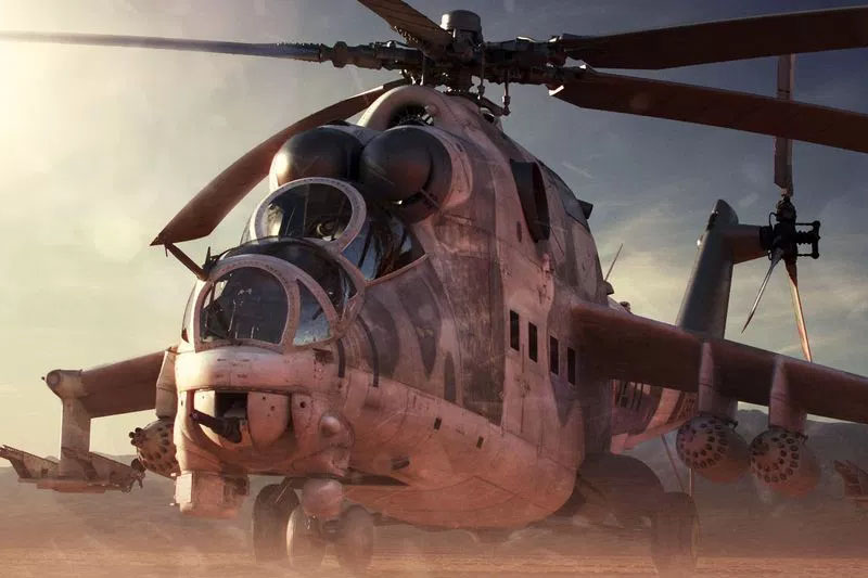 Вертолет Ми-24